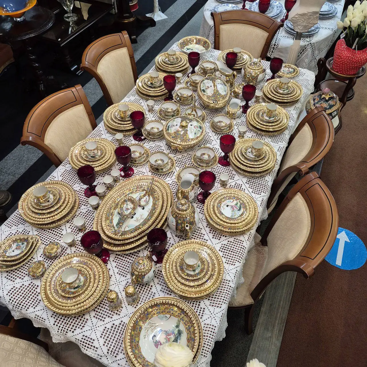 Serviço Jantar Porcelana Macau